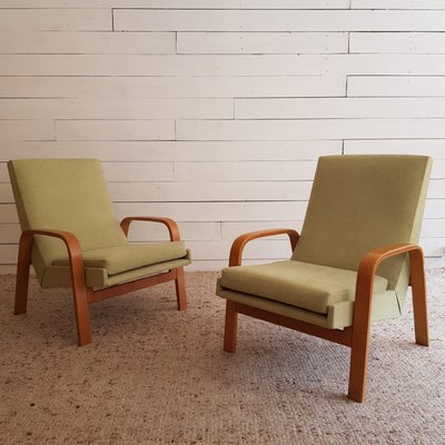 Lounge Chairs By Arp For Steiner 1950s Set Of 2