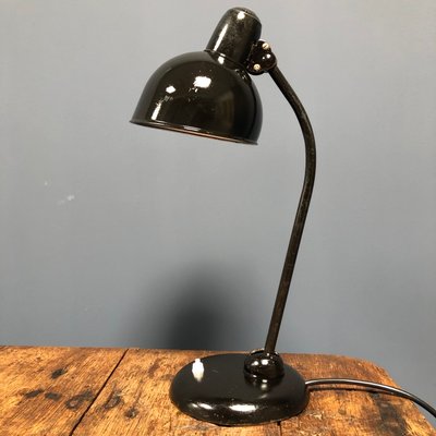 Black Model 6551 Desk Lamp From Kaiser Idell 1930s For Sale At Pamono