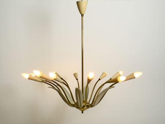 Large Mid Century Modern Br Sputnik Lamp Large Mid Century Modern Br Sputnik Lamp