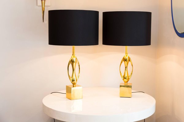 Table Lamps From Maison Charles 1970s, Luxury Table Lamps Nz