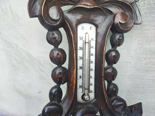 Vintage Springfield instrument thermomètre baromètre météo - France