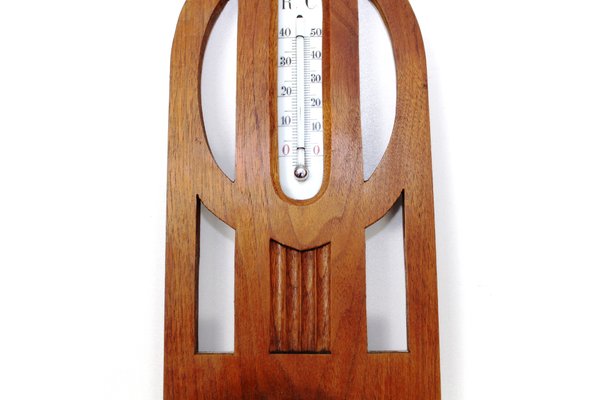 Thermomètre en bois décoratif berlioz
