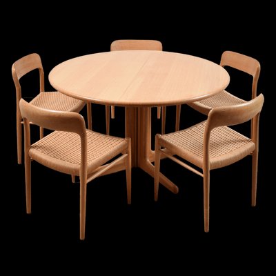 Dining Room Set By Niels O Møller For J L Møllers 1950s Dining Room Set By Niels O Møller For J L Møllers 1950s 1