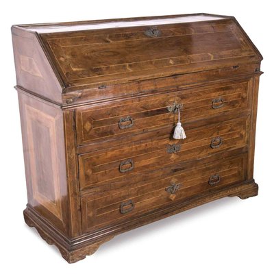 Antique Walnut Wood Dresser For Sale At Pamono