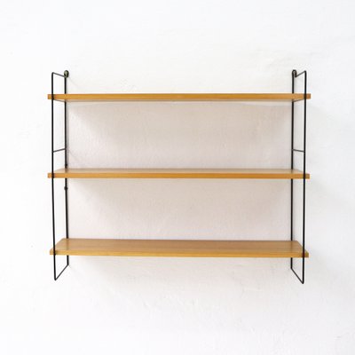 Ash Wall Unit With 3 Shelves 1960s For Sale At Pamono