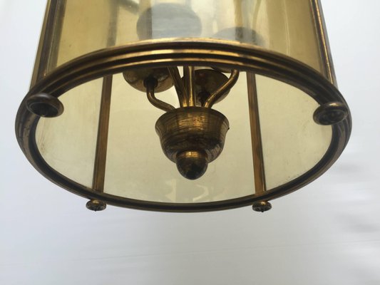 French Brass Lantern Pendant 1950s For Sale At Pamono