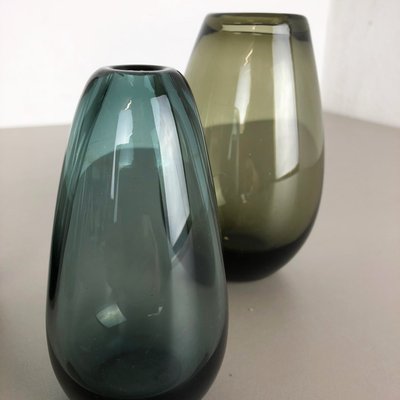 Wmf Design Wilhelm Wagenfeld Vintage 50s Turmalin Glas Vase Haus