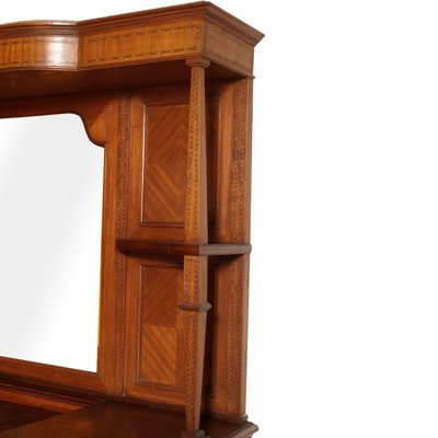 Mahogany dresser with deals mirror