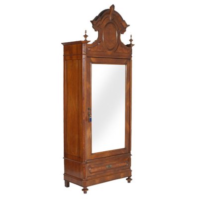 Armoire De Poupée Louis Philippe – Noyer – Occasion Avec Petits Défauts