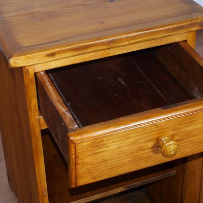 Antique Rustic Nightstand Cabinet For Sale At Pamono