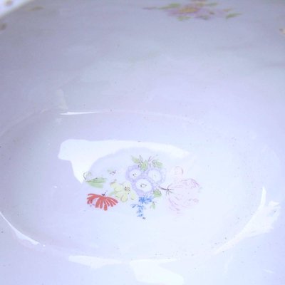 Bol Ancien Porcelaine Style Baroque Avec Figures – Style Jardinière, Neuf