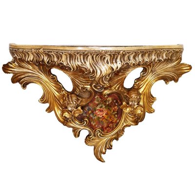Console murale blanche SLEND – Console suspendue moderne