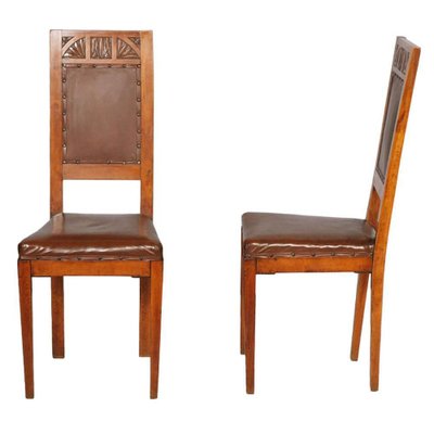 Cherry sale wood chairs