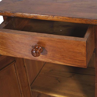 Vintage Rustic Solid Pine Tyrolean Nightstand For Sale At Pamono