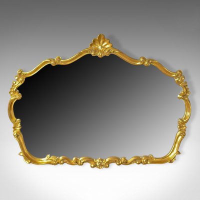 Large Vintage Rococo Revival Style Wall Mirror
