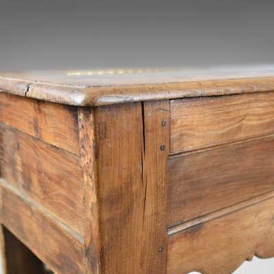 Antique French Oak Linen Chest 1800s For Sale At Pamono