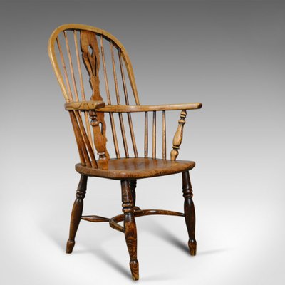 Antique Windsor Elbow Chair 1850s For Sale At Pamono