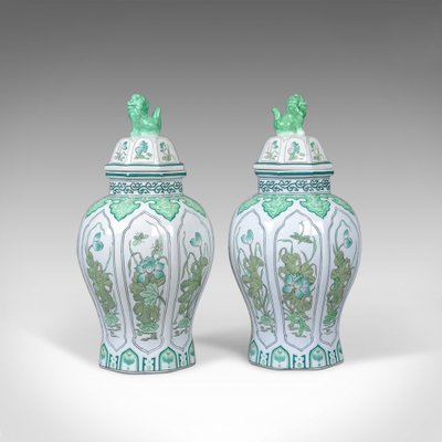 Vintage Decorative Baluster Spice Jars, Set of 2 for sale at Pamono