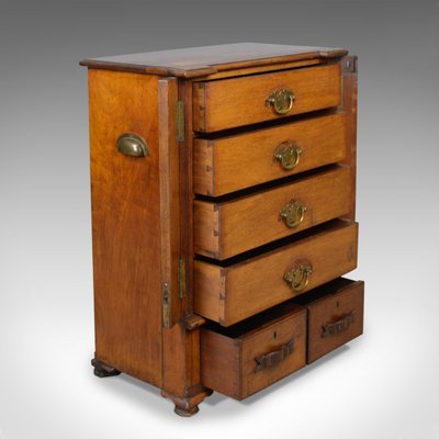 Small Antique Wellington Chest 1890s For Sale At Pamono