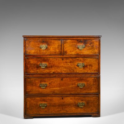 Antique Walnut Campaign Dresser For Sale At Pamono