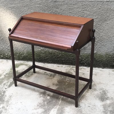 Italian Roll Top Desk From Fratelli Proserpio 1960s For Sale At