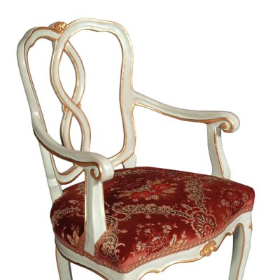 Set di Poltrone Barocche Veneziane Antiche in vendita su Pamono