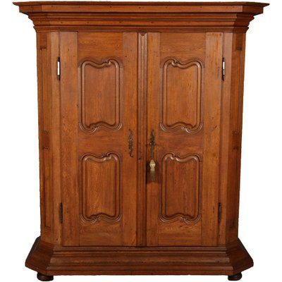 18th Century Baroque Oak Wardrobe For Sale At Pamono