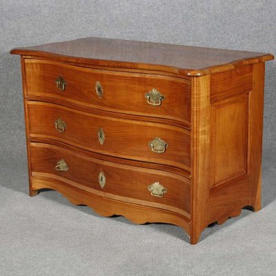 18th Century Baroque Cherry Wood Chest Of Drawers For Sale At Pamono
