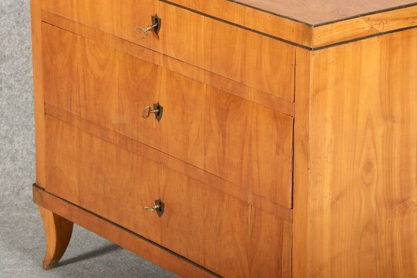 Small Antique Biedermeier Cherry Wood Dresser For Sale At Pamono