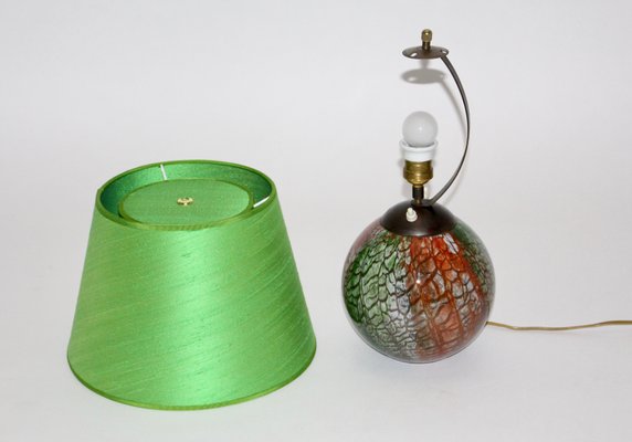 multi colored glass table lamps
