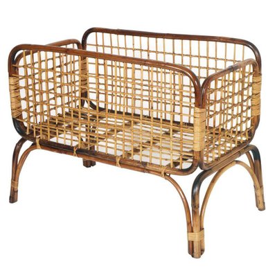 rattan cradle