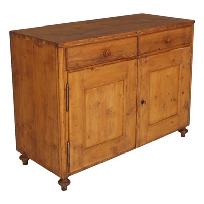 Buffet/enfilade En Noyer 19eme Siècle