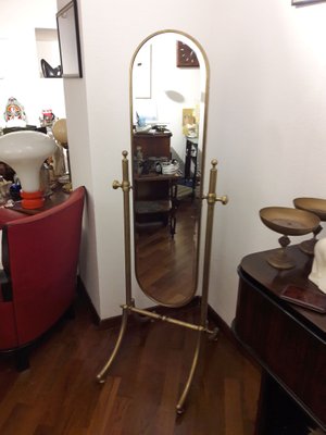 Vintage Floor Mirror 1940s