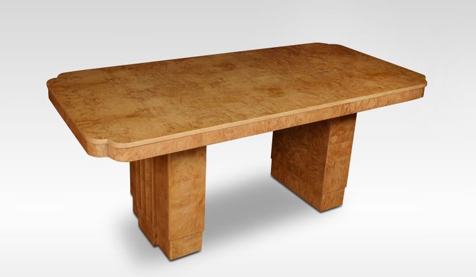 Art Deco Bird S Eye Maple Dining Table For Sale At Pamono