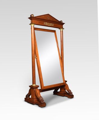 Antique Empire Mahogany Cheval Mirror For At Pamono Antique Empire Mahogany Cheval Mirror