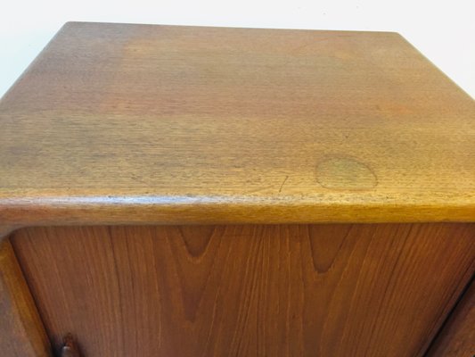 Small Teak Sideboard On Hairpin Legs From Dyrlund 1960s For Sale