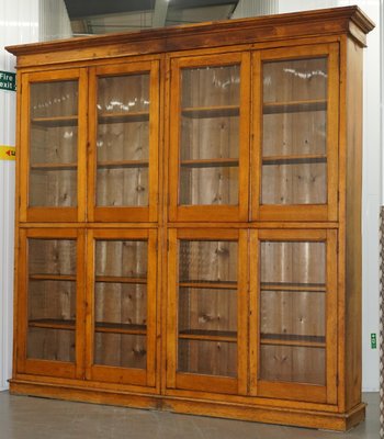 Antique Mahogany Oak Library Cabinet With Gl Doors Antique Mahogany Oak Library Cabinet With Gl Doors