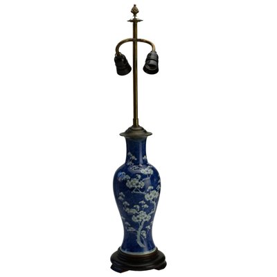 Antique Chinese Prunus Vase Table Lamp For Sale At Pamono