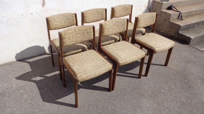 Sillas VintageAños 6 70Juego De Comedor Nw0m8n