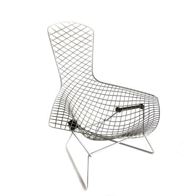 Chrome Bird Chair by Harry Bertoia for Knoll International
