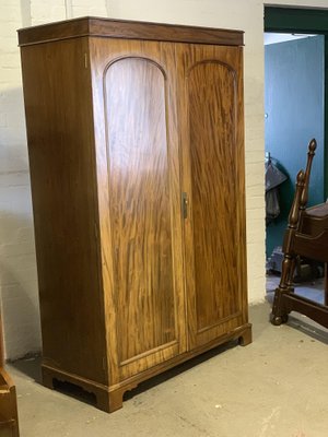 Antique Wardrobe With Double Arch Panel Doors For At Pamono Antique Wardrobe With Double Arch Panel Doors 1