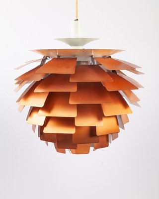 Copper PH Artichoke Pendant Lamp by Poul Henningsen for Louis Poulsen,  1960s for sale at Pamono