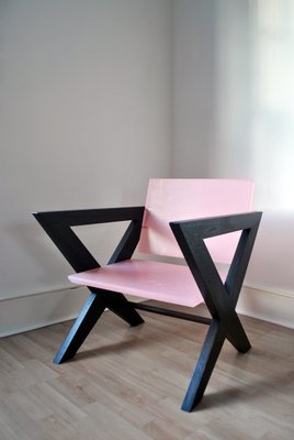 Pink Resin Chair by Louis Jobst, 2016 for sale at Pamono