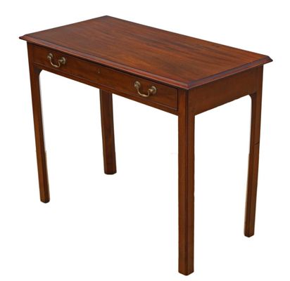 Antique Mahogany And Oak Side Table Antique Mahogany And Oak Side Table
