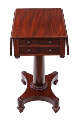 Antique Drop Leaf Side Table For At Pamono Antique Drop Leaf Side Table For