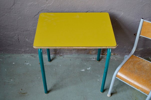 Enfant Et Jaunes Chaise Bureau Pour Vintage N80wPknOX
