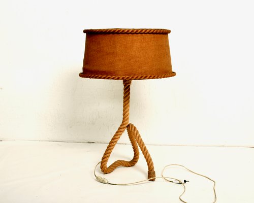 Lampe De Bureau Vintage En Corde Par Adrien Audoux Frida Minet