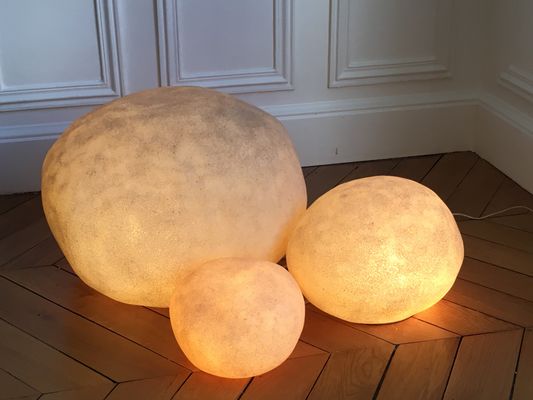 Dorra 3 Rock Floor Lamp By Andre Cazenave For Atelier A 1960s For