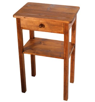 Vintage Pine Nightstand 1920s