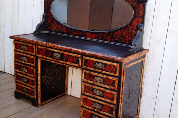 Antique Bamboo Dressing Table For Sale At Pamono